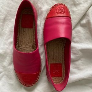 Tory Burch Color-Block Flat Espadrille